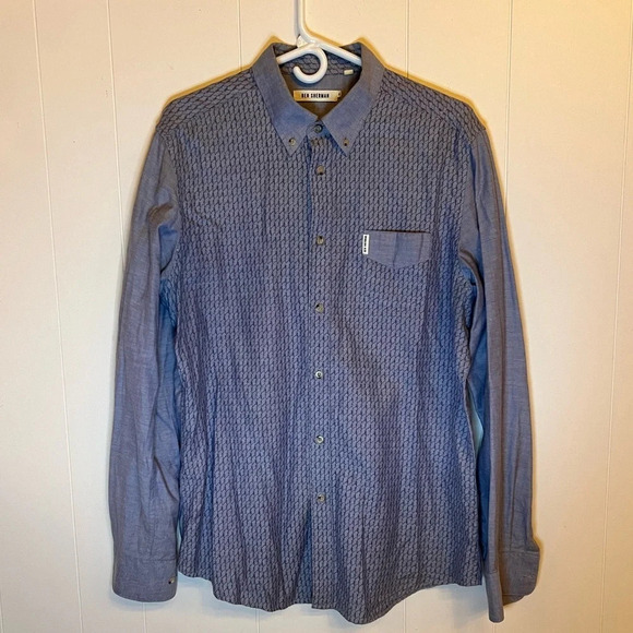 Men’s Ben Sherman Button Shirt 
EUC
Size XL
100% Cotton - Picture 1 of 6